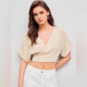 Cider - Wrap Crop Top